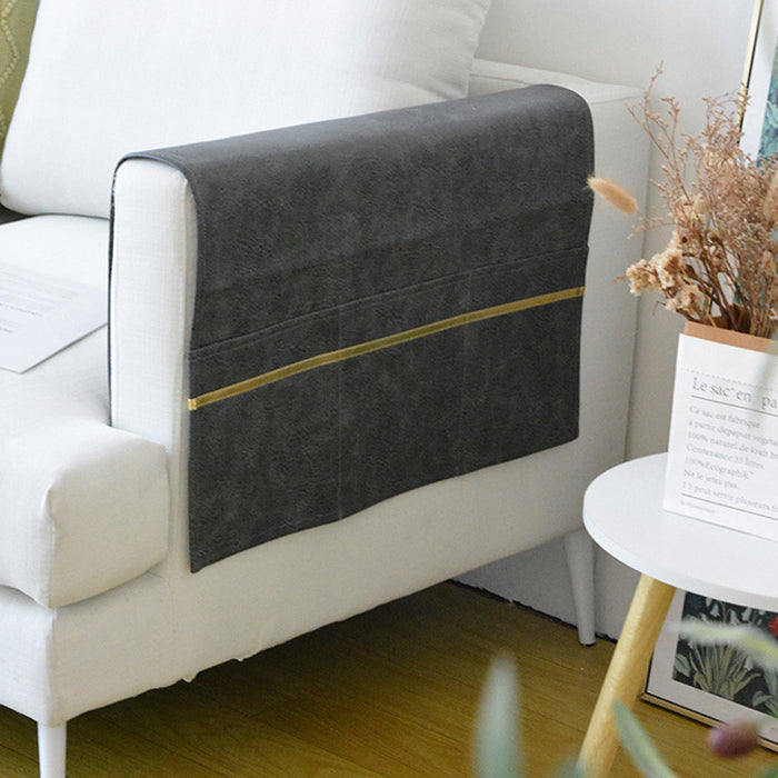 4color with pocket sofa armrest cover