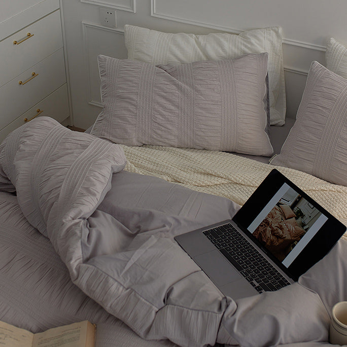 3color gather tiered bedlinen set