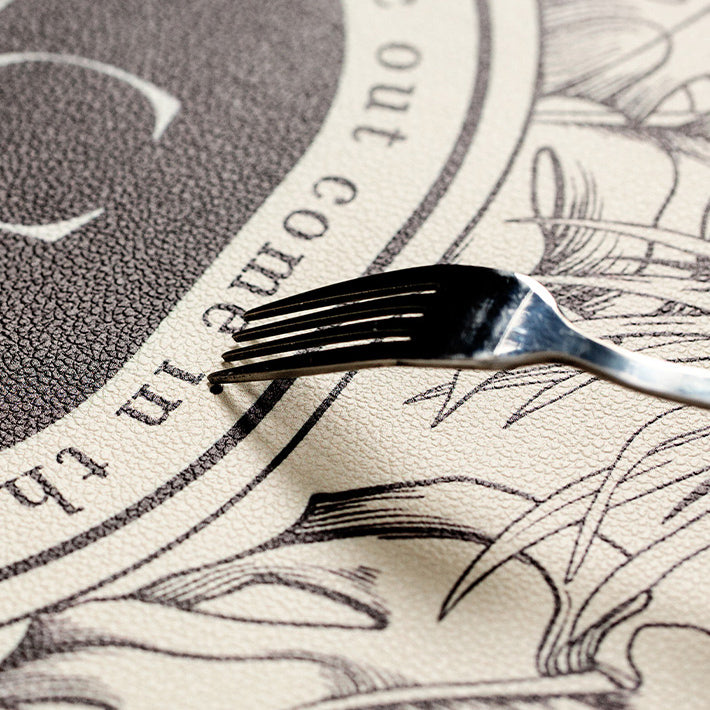 black tulip shelf mat