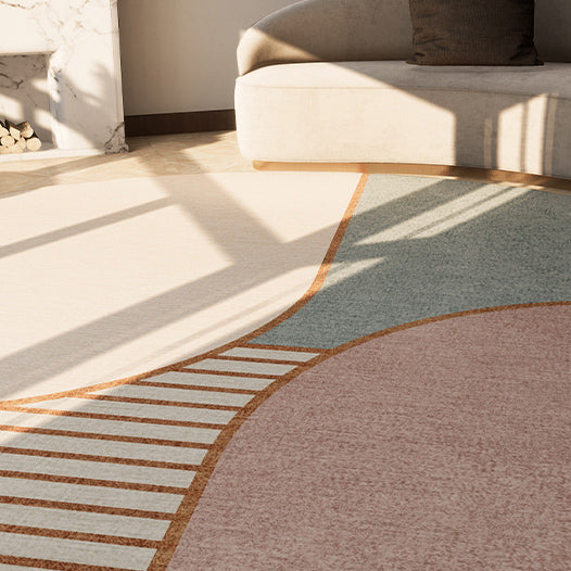 5design modern round carpet