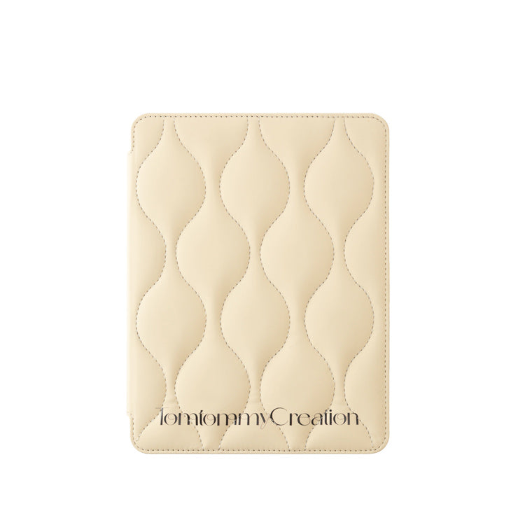 leather stitch iPad case