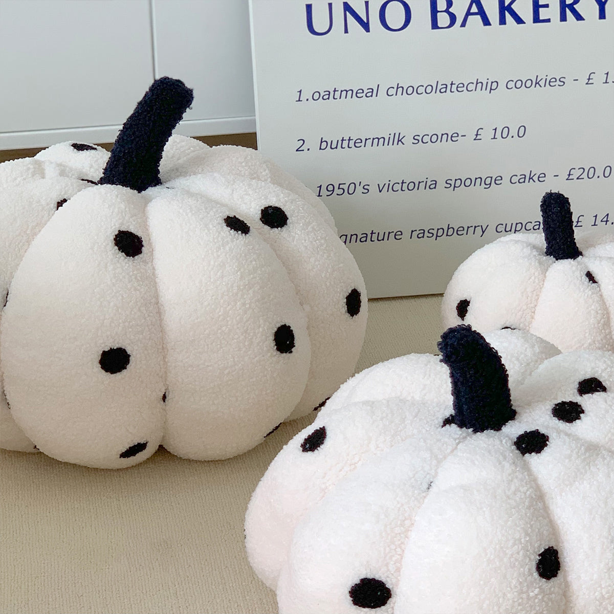 3size monotone pumpkin cushion