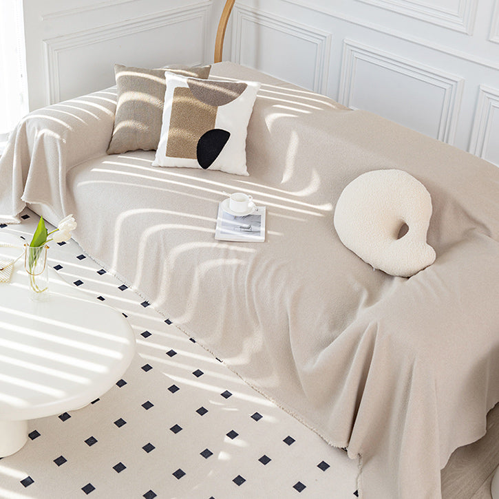 5color simple towel sofa cover