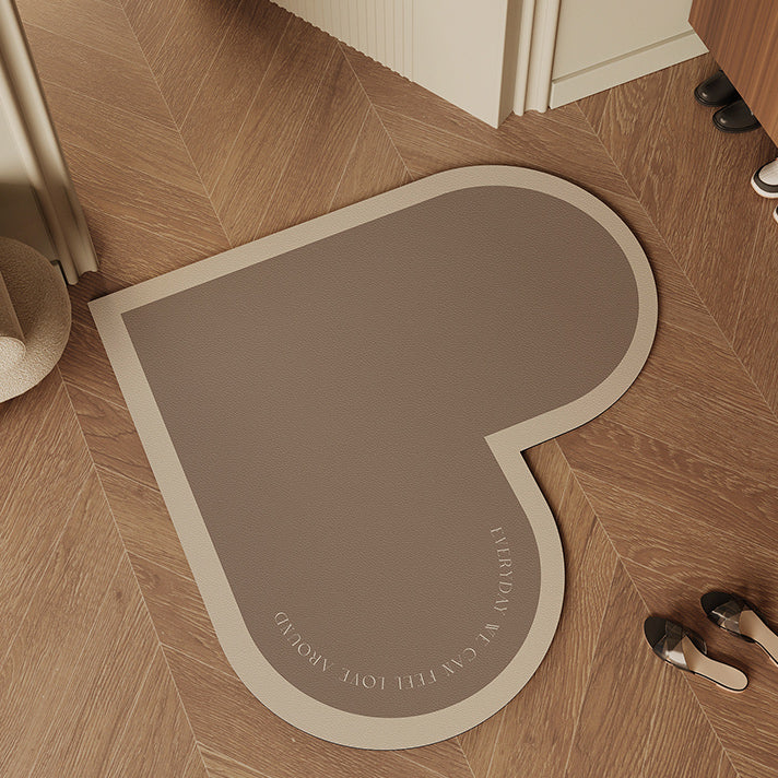 8design heart door mat