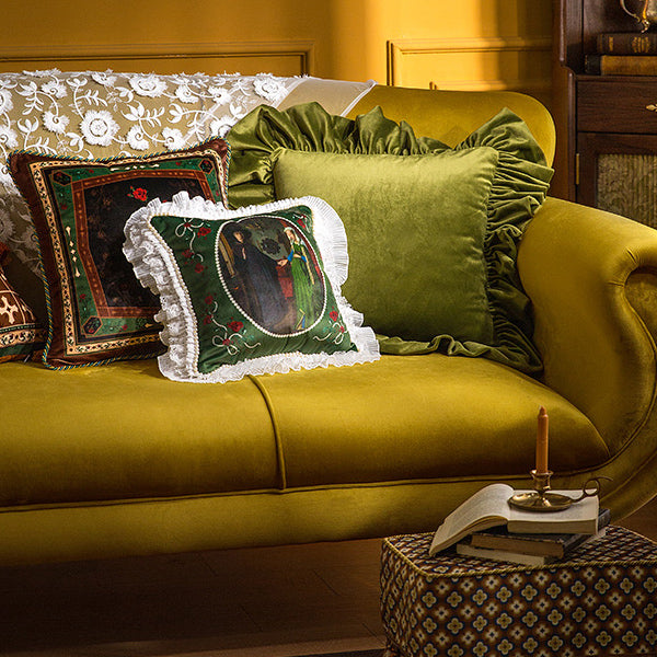 5design european rose art cushion