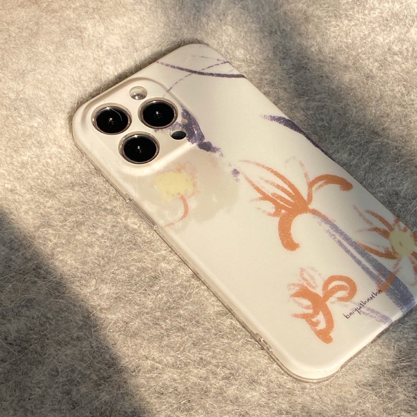 Japanese flower pattern iPhonecase