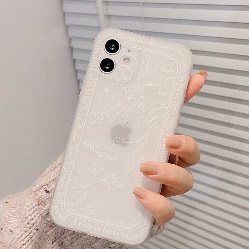 2color retro bird iPhonecase