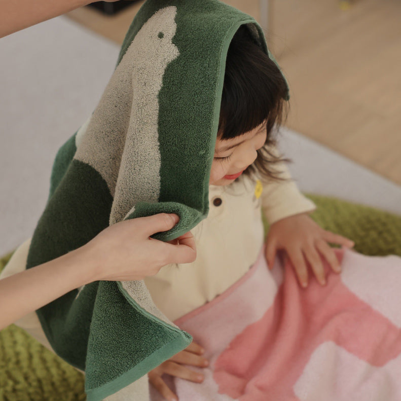 3color polar bear towel