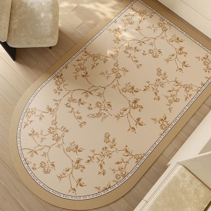 south wood beige door mat