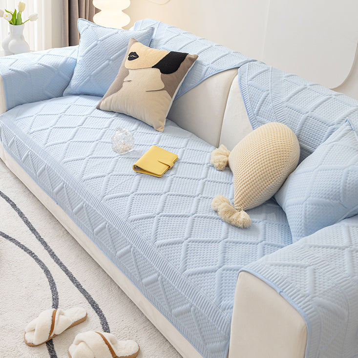 5color diamond stitch sofa cover