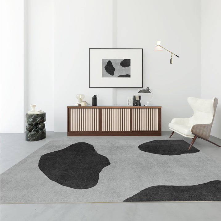 7design modern art square carpet