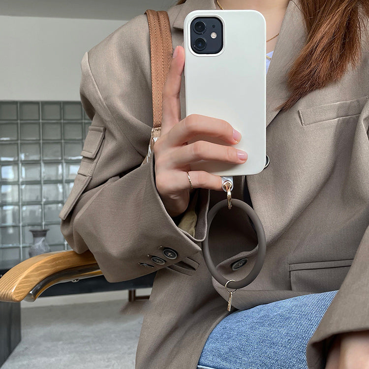 with ring white iPhonecase