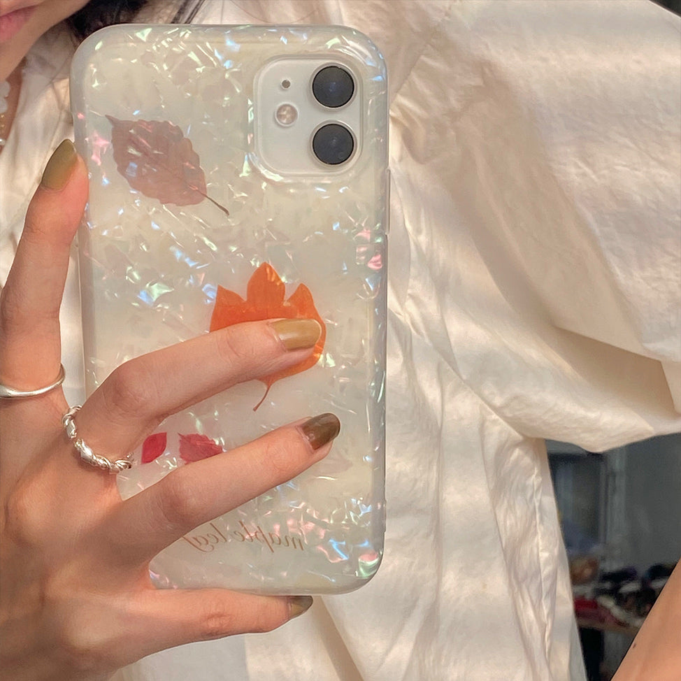 autumn glitter iPhonecase