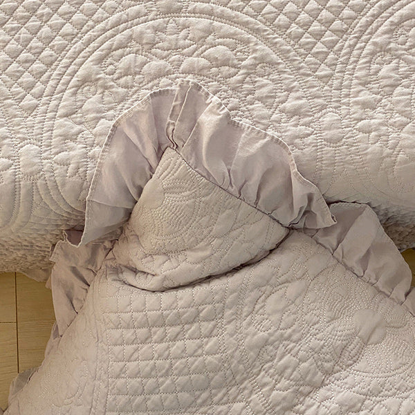 3color quilting embroidery mattress sheets & pillow sheets