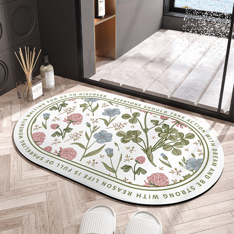 7design elegant logo bath mat