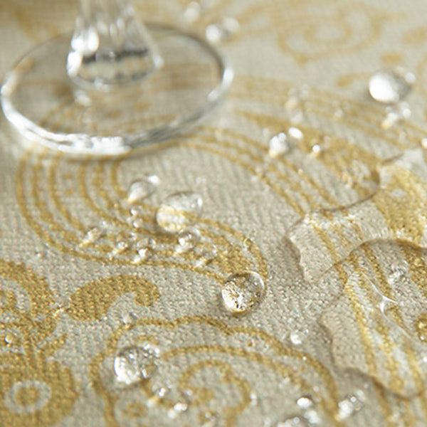 american retro flower table cloth