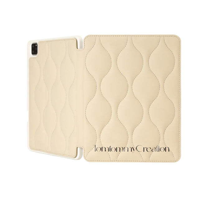 leather stitch iPad case