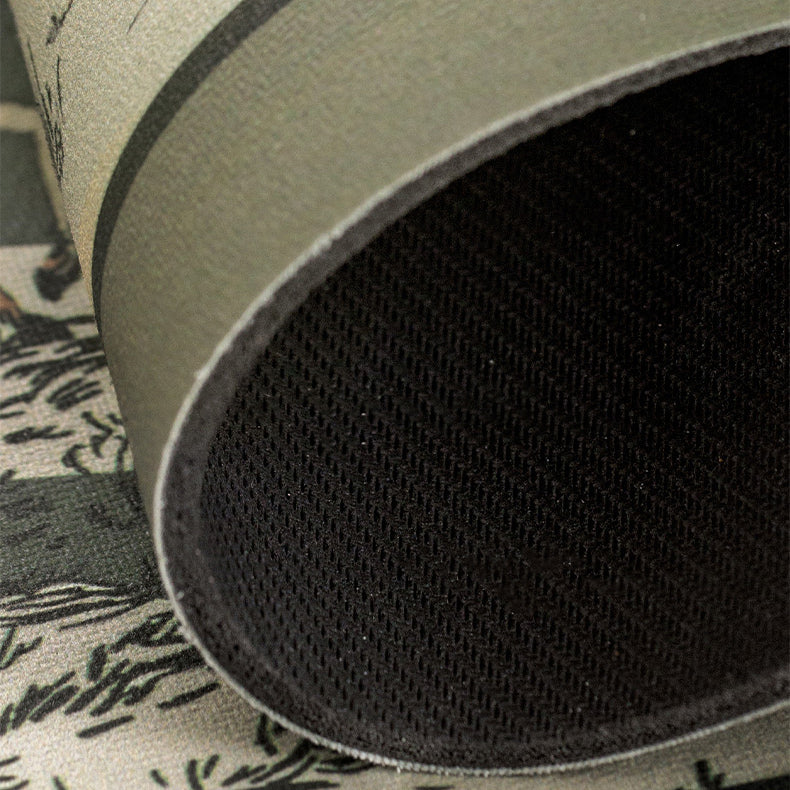 green persevere logo bath mat