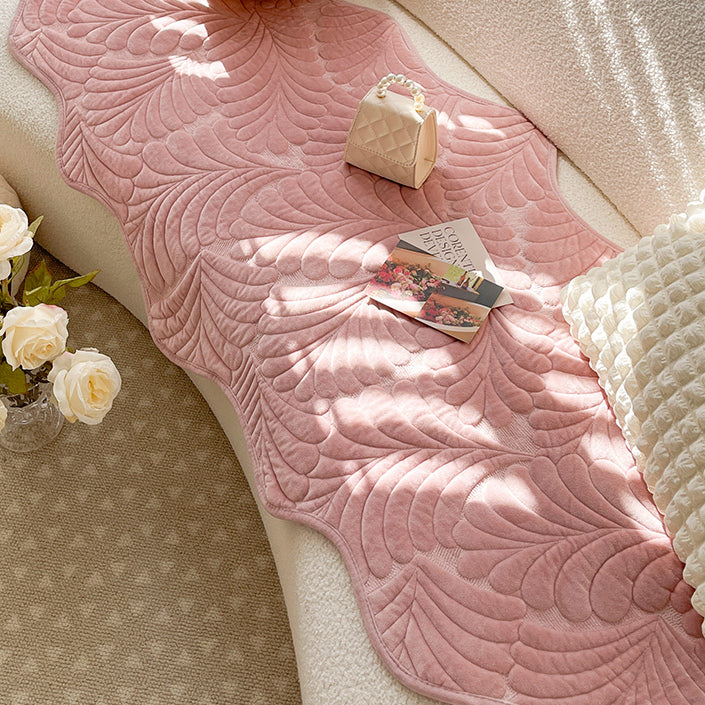 3color leaf stitch sofa cover