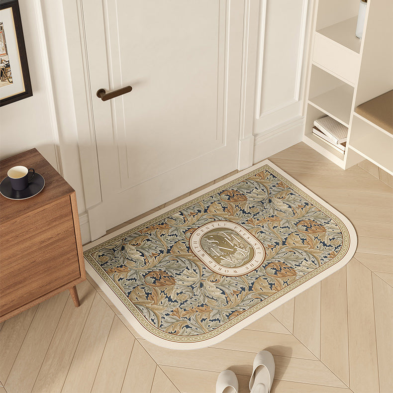acanthus luxury door mat
