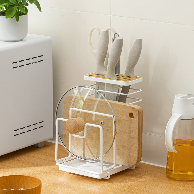 3design cutting board knife stand
