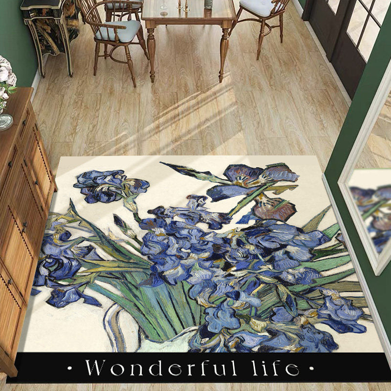 5design 2type flower oil art mat