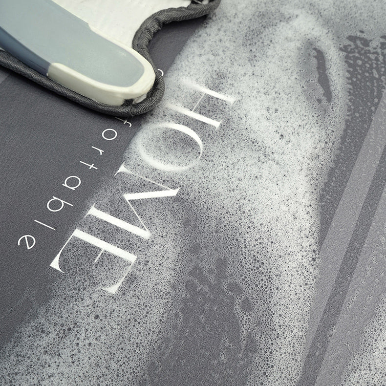 6design chic flower bath mat