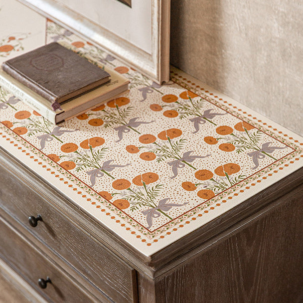 4design orange margarita long shelf mat