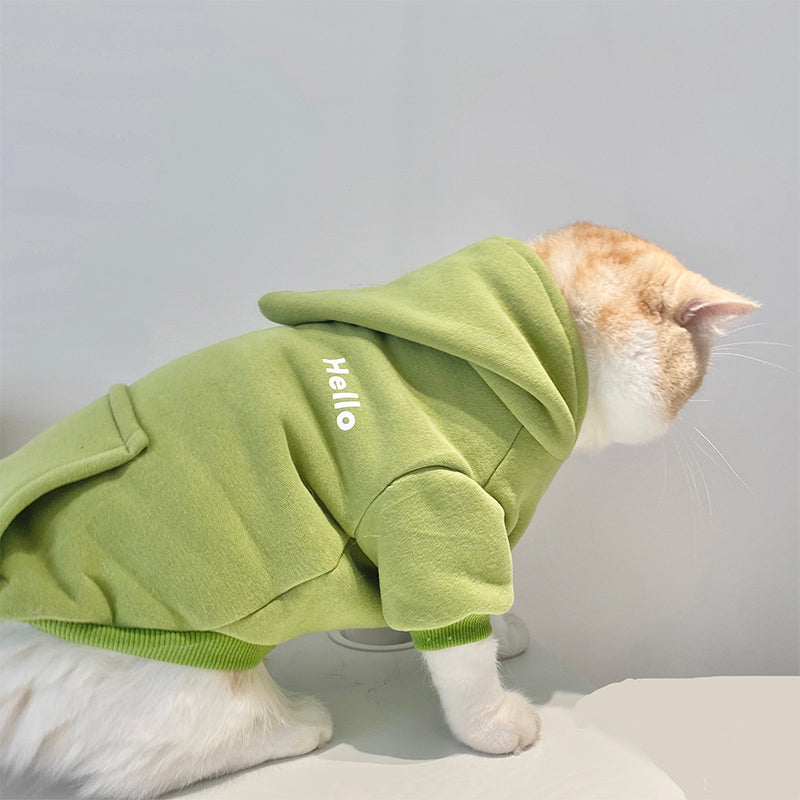 hello 4color fleece cloth