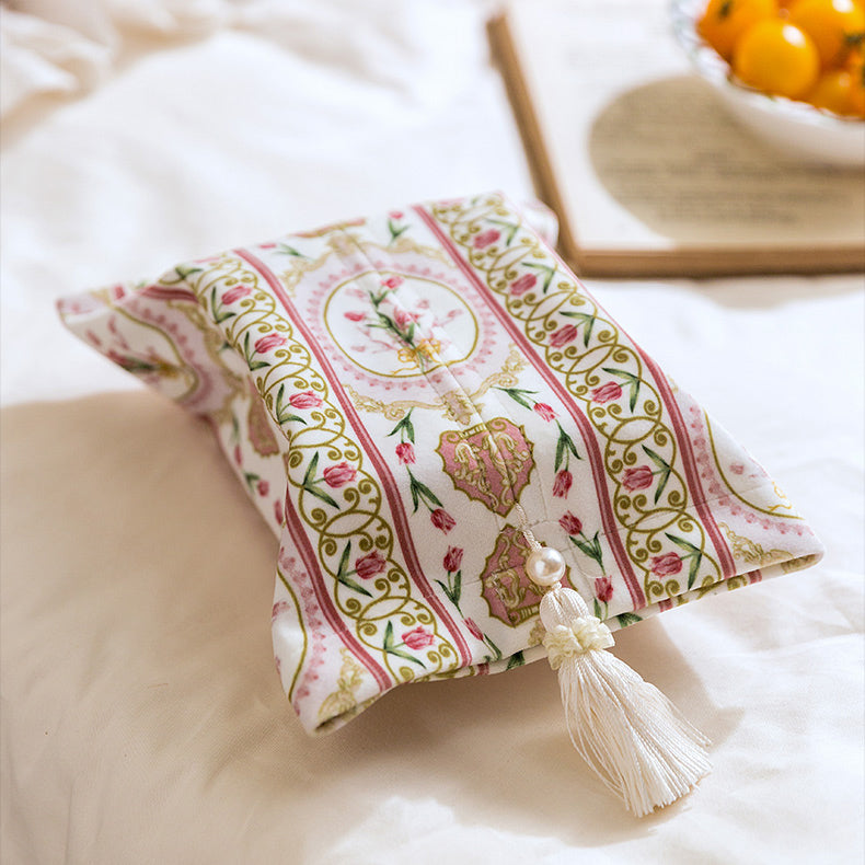 2design pink lovely tulip tissue case