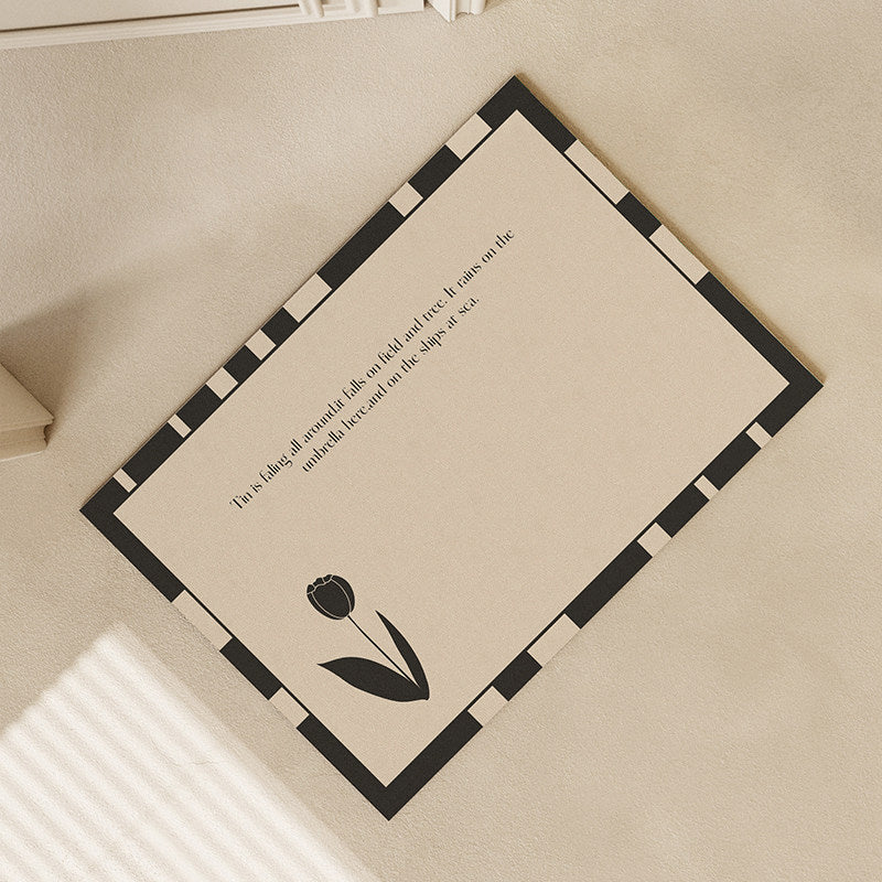 2color tulip waterproof mat