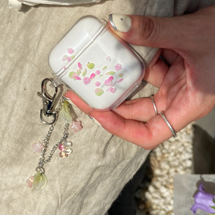 flower drop Airpods case