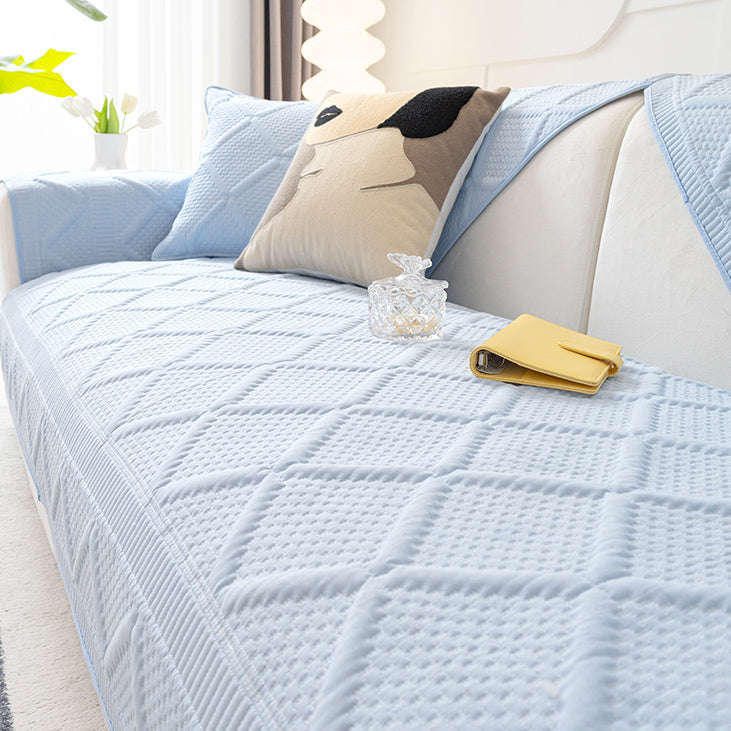 5color diamond stitch sofa cover