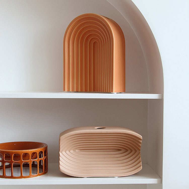 4design modern line vase