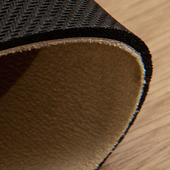 2design brown retro tile bath mat