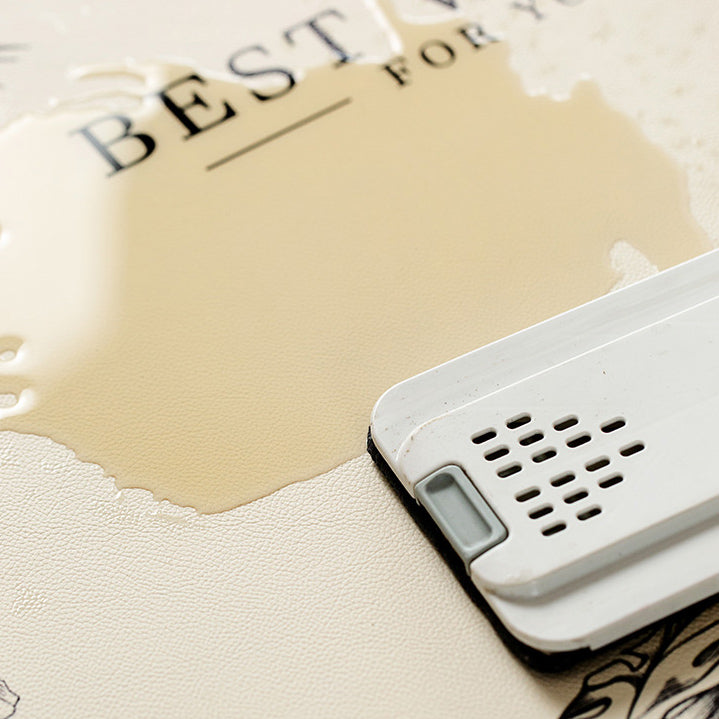 lucky logo luxury door mat