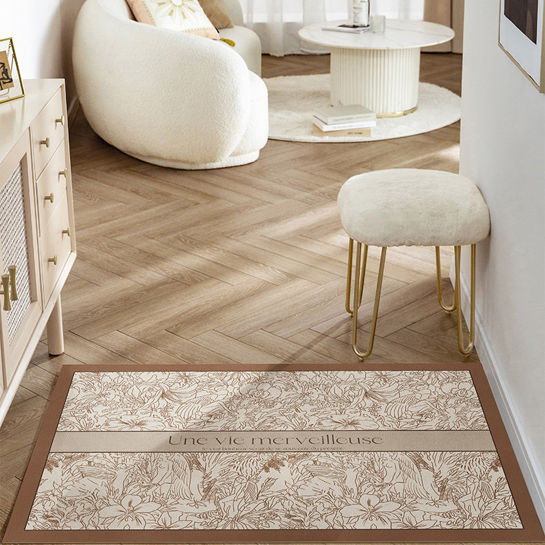 meilleure nature brown door mat