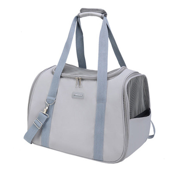 3color mesh boston bag