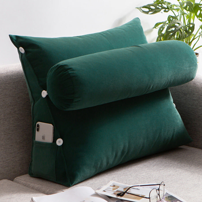 8color velvet multi backrest cushion