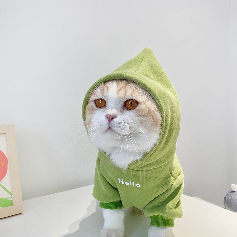 hello 4color fleece cloth