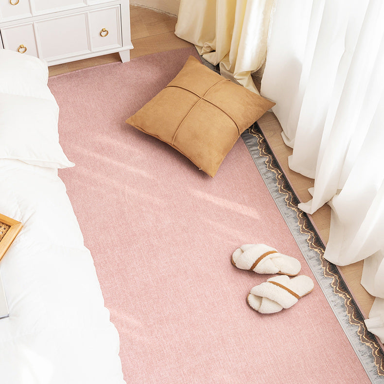 5color side embroidery floor mat