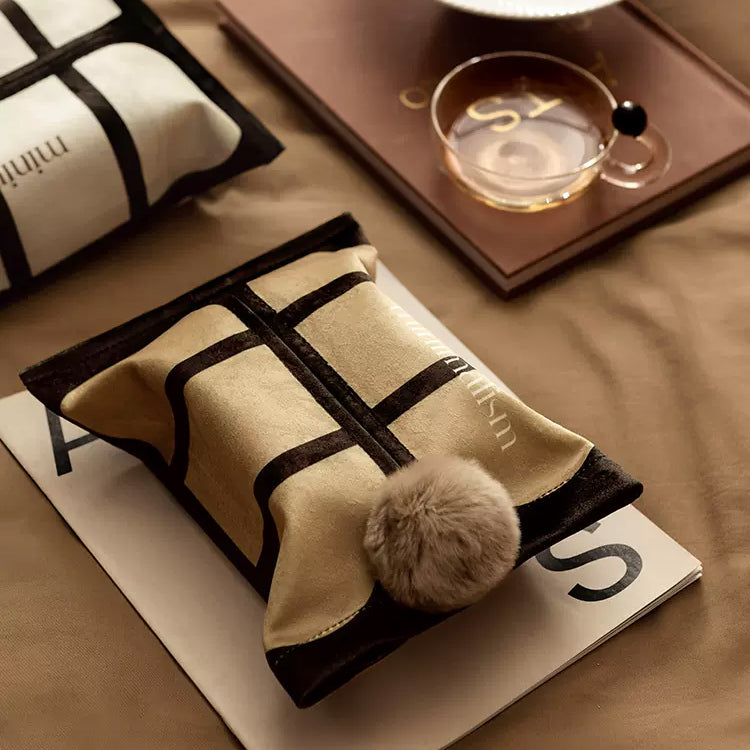 minimalism retro tissue case
