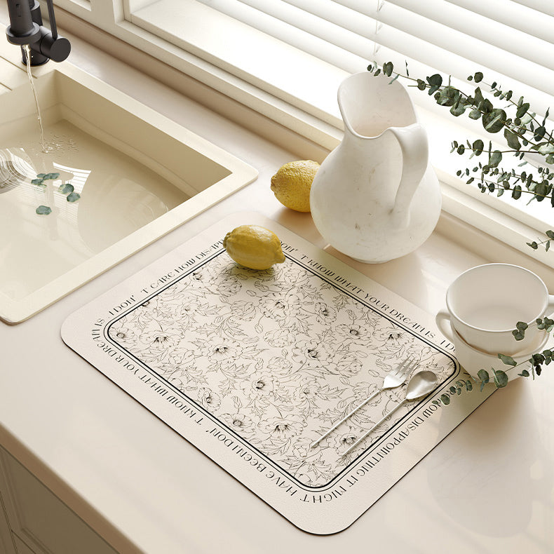 3design nature sink mat