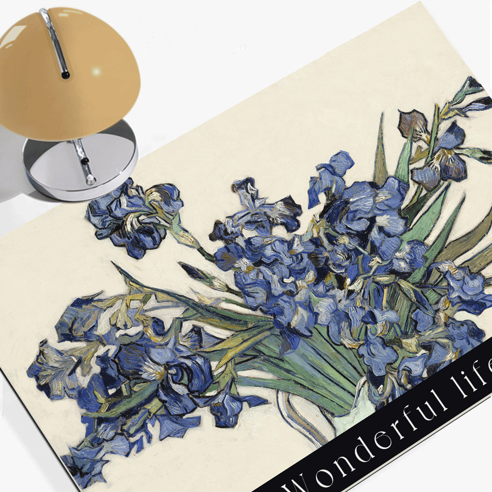 5design 2type flower oil art mat