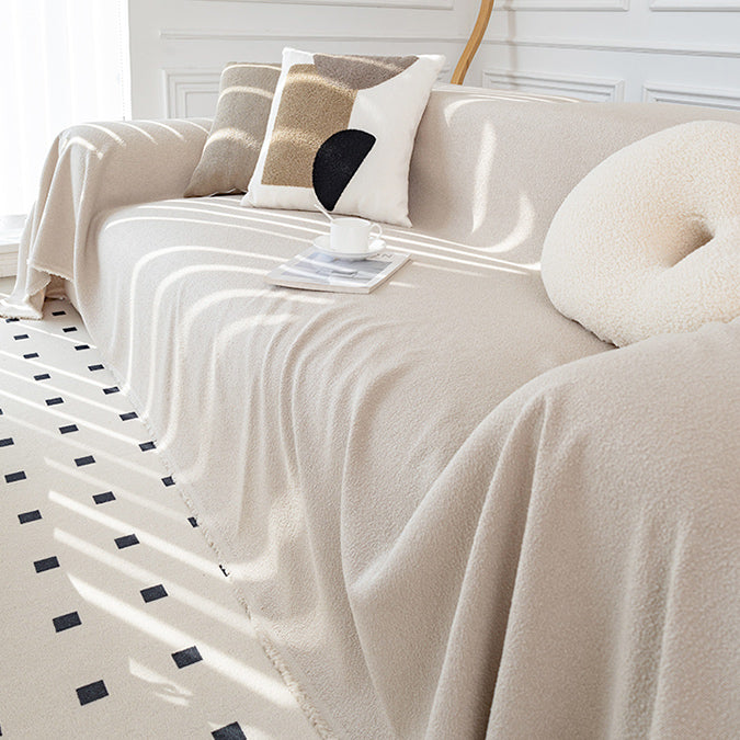 5color simple towel sofa cover