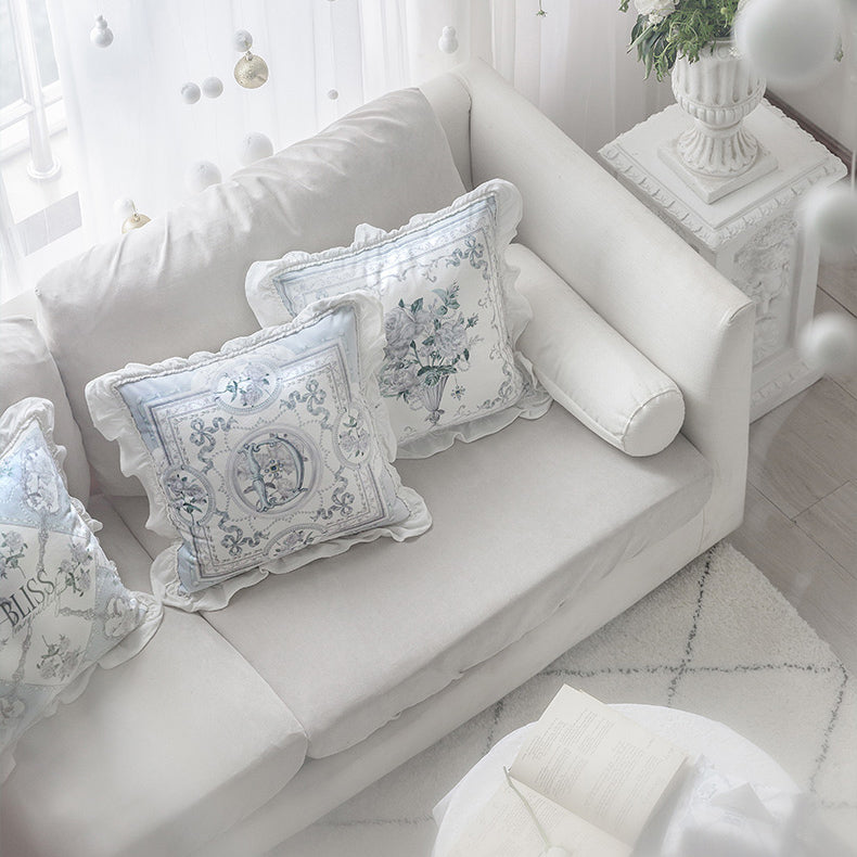 4design crystal blue cushion