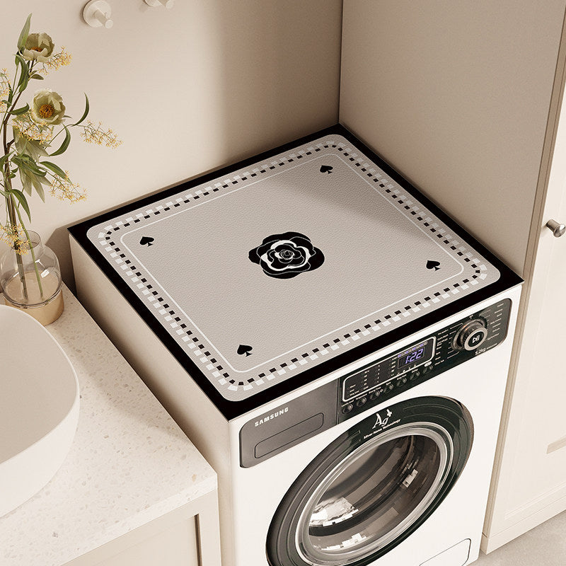3design monotone flower laundry mat