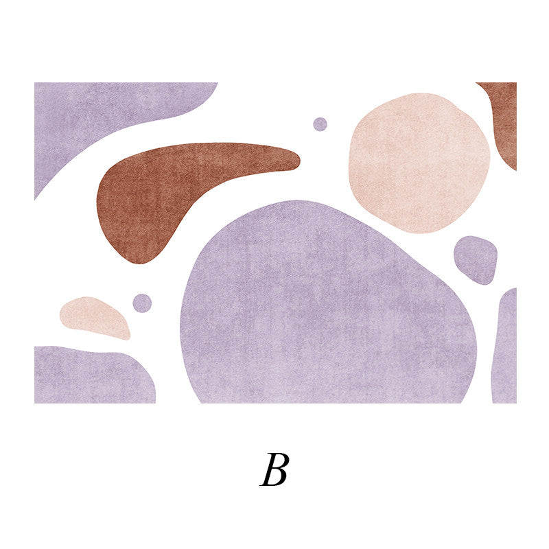 4design purple bubble carpet