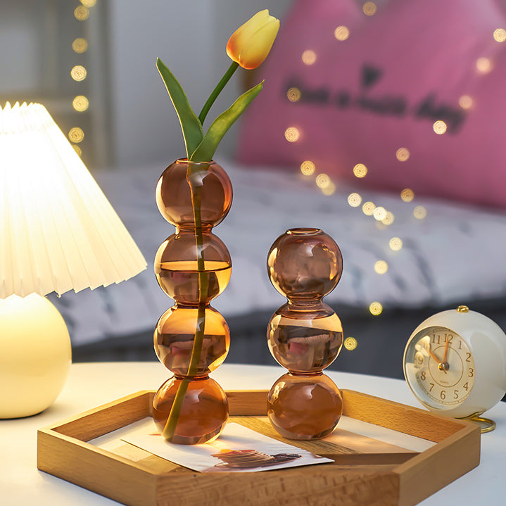 5color bubble ball vase