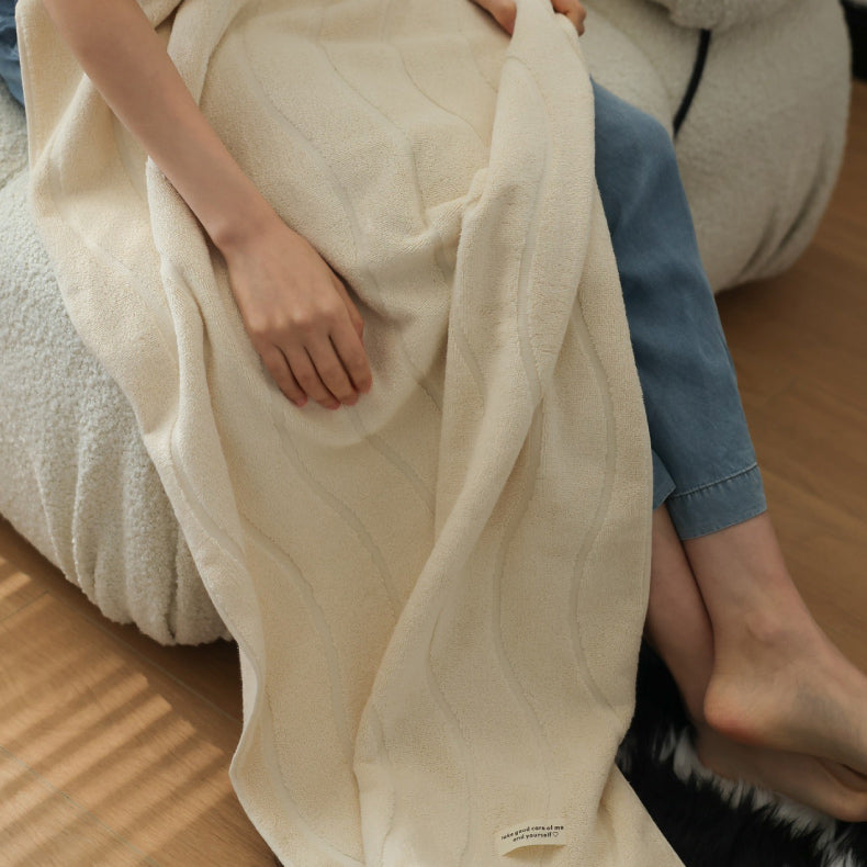 3color soft stripe towel